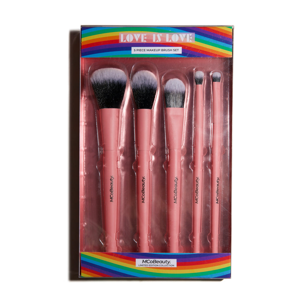 5 Piece Makeup Brush Set – MCoBeauty