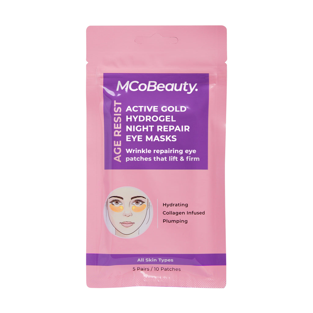 Active Gold Hydrogel Night Repair Eye Mask 10 pack – MCoBeauty US