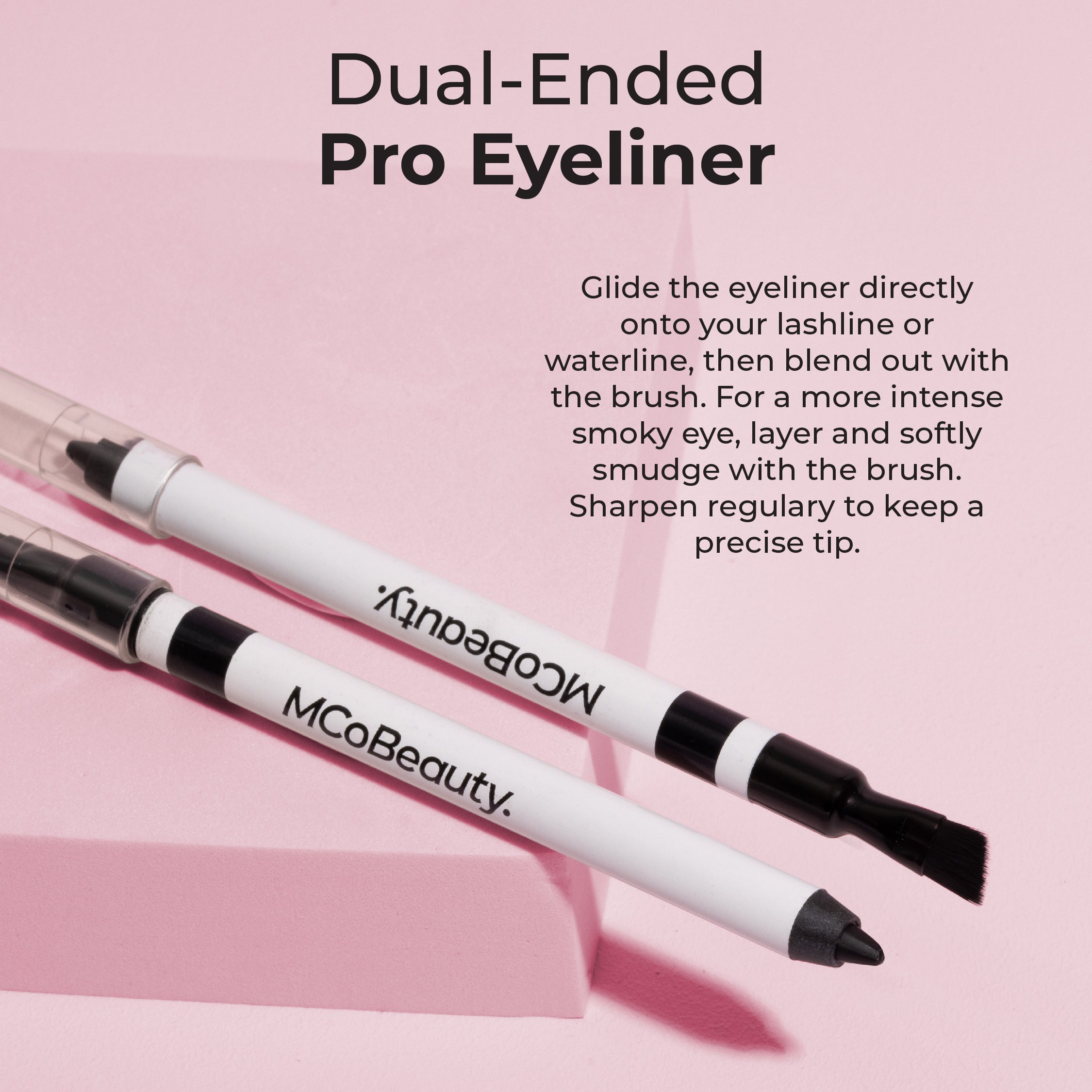Dual-Ended Pro Eyeliner – MCoBeauty US