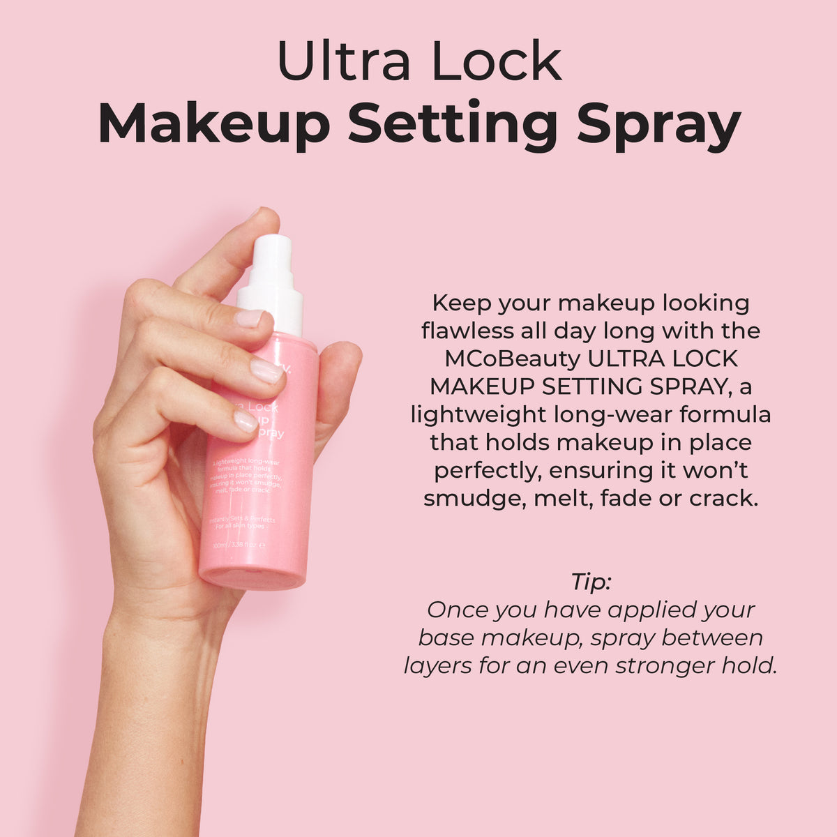 Ultra Lock Makeup Setting Spray – MCoBeauty US